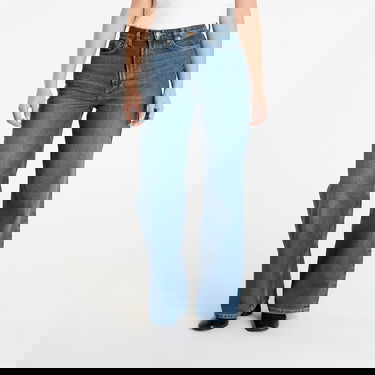 Kavbojke Samsoe Samsoe Sarebecca High-Waist Wide-Leg Jeans W27/L32 Modra | F25300106_CLR002381, 0