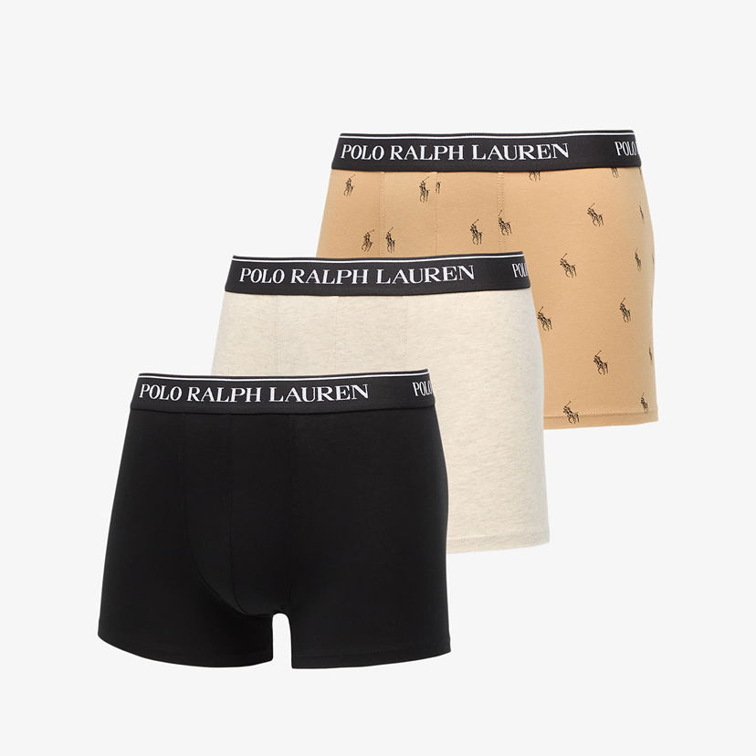 Boksarice Polo by Ralph Lauren Polo Ralph Lauren Classic Stretch Cotton Trunk - 3 Pack Črna | 714830299171