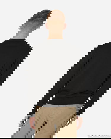 Pleteni pulover Stone Island Cotton Crewneck Sweater Črna | 8015540B2 A0029, 3