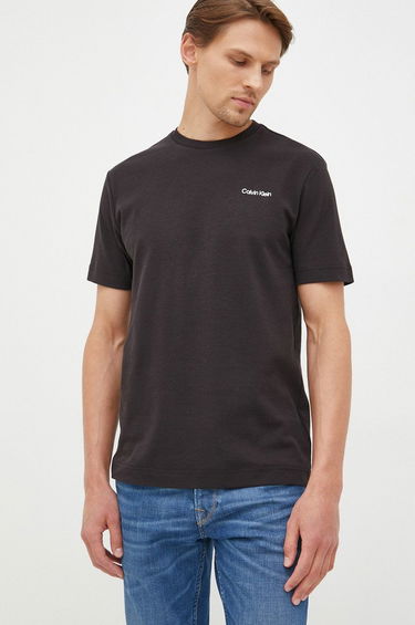 Majica CALVIN KLEIN Tee Črna | K10K109894.9BYY, 0