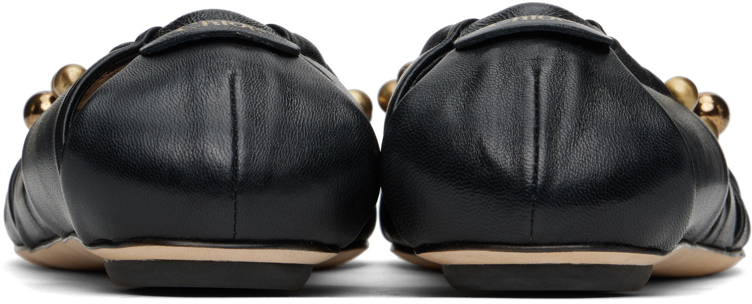 Nega čevljev CHLOÉ Chloé Luna Ballerina Flats Črna | CHC25S08JQL, 1