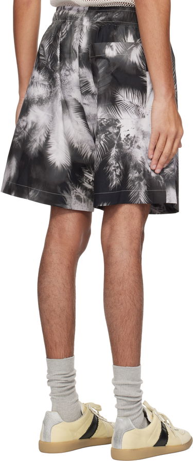 Kratke hlače Palm Angels Palm Angels Blueprint Palms Shorts Večbarvna | PMCB058S25FAB0021003, 2