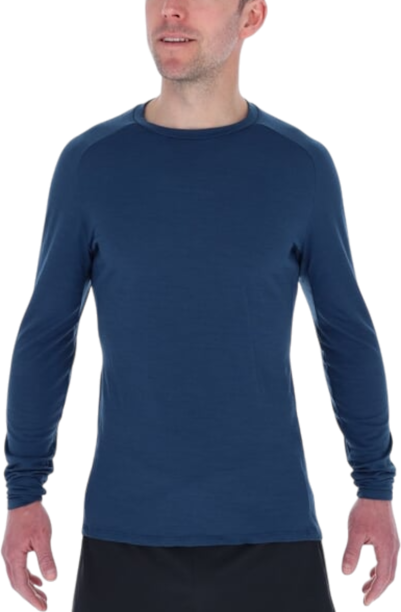 Pleteni pulover inov-8 Merino LS Tee Long Sleeve Modra | 001170-ny-001