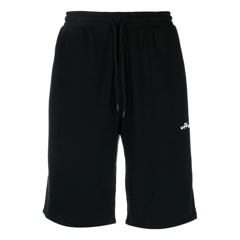 Kratke hlače Off-White Off-White Shorts Črna | OMCI013F22FLE0021001