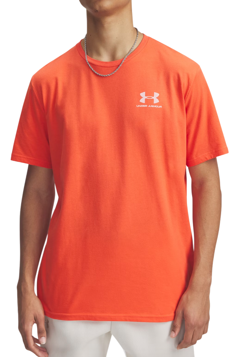 Majica Under Armour Sportstyle Left Chest Short Sleeve T-Shirt Oranžna | 1326799-847
