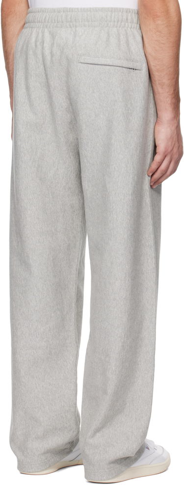 Trenirka BILLIONAIRE BOYS CLUB Billionaire Boys Club Wide Leg Duck Varsity Sweatpants Siva | B24420, 2