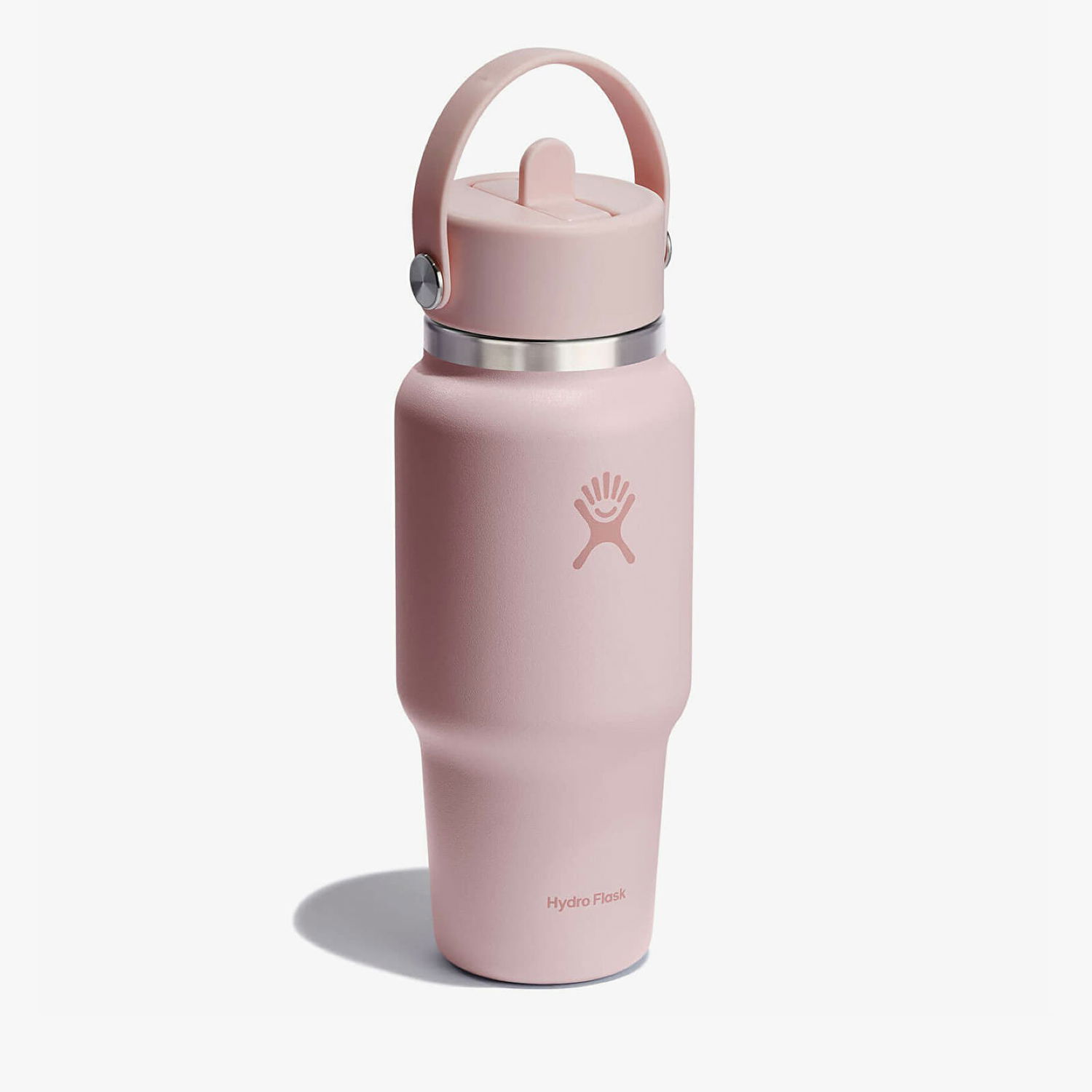 Steklenica za pitje Hydro Flask 709 ml Wide Flex Straw Travel Bottle Trillium Universal Roza | WT24CFS678, 1