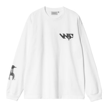 Majica Carhartt WIP Long Sleeve Graphic Print T-Shirt Bela | I034411_9, 0