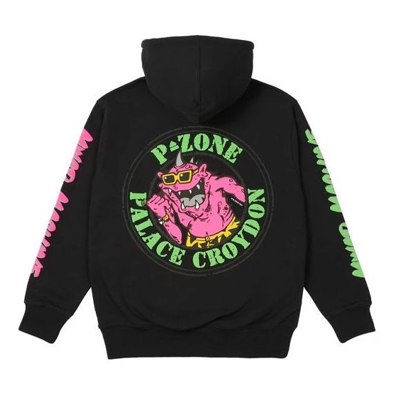 Pulover Palace Palace x M-Zone Crossover Hoodie Črna | P20HD044, 0