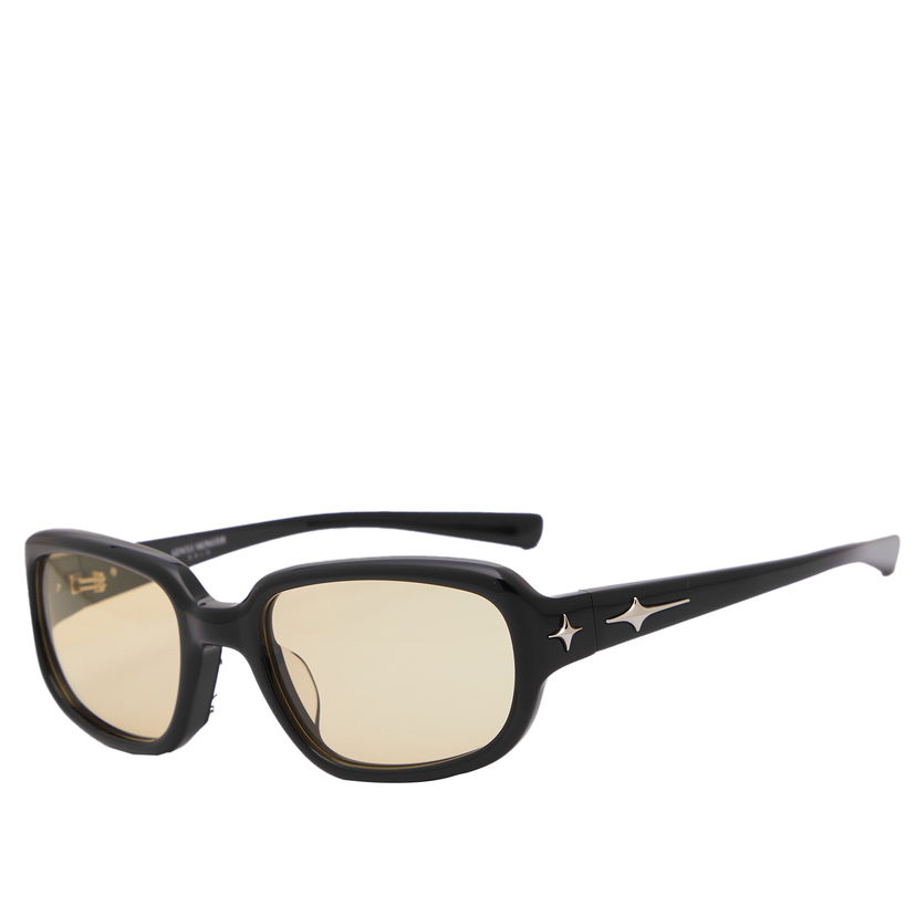 Sončna očala Gentle Monster Noizer Black & Yellow Sunglasses Črna | NOIZER-01-OL