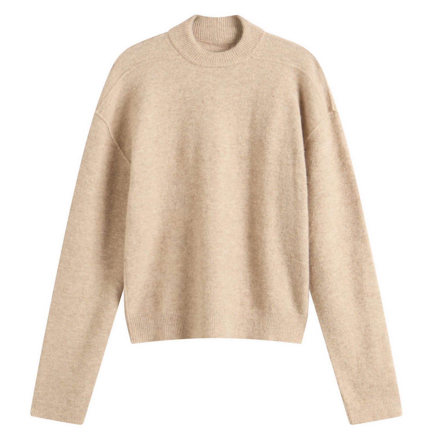Pleteni pulover Rick Owens Rick Owens Tommy Knitted Top, Size Large Bež | RP02E4655-KWP-44, 0