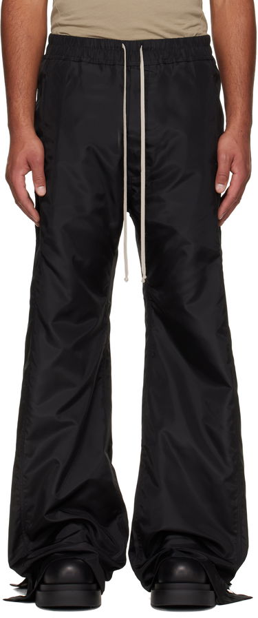 Trenirka Rick Owens DRKSHDW Concordians Pusher Elastic Waist Wide-Leg Track Pants Črna | DU02E7393 NCV, 0