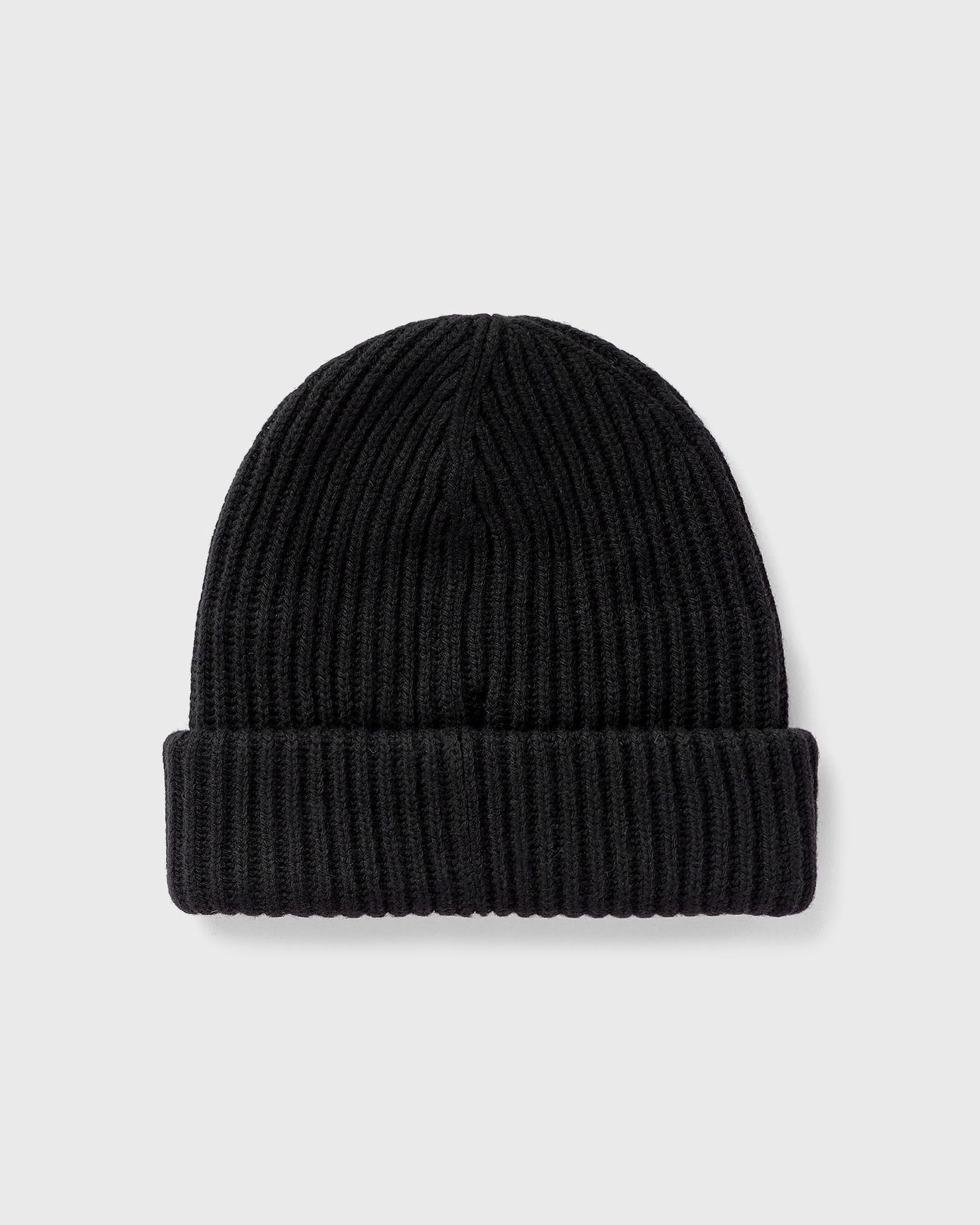 Beanie GANNI Structured Rib Beanie Črna | 5714667416047, 1