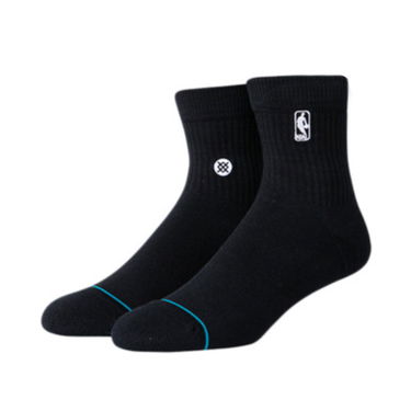 Nogavice Stance Logoman ST QTR Socks Črna | A356A20LOG-BLK, 0