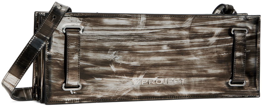 Torbica Y/PROJECT Y/Project Accordion Bag Kovinski | 620BA014, 1