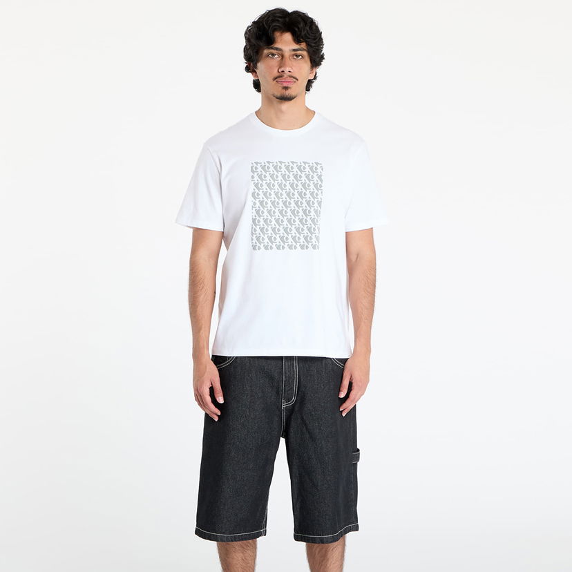 Majica CALVIN KLEIN Calvin Klein Jeans Men's Short Sleeve Graphic T-Shirt Bela | LV04RC841G YAA
