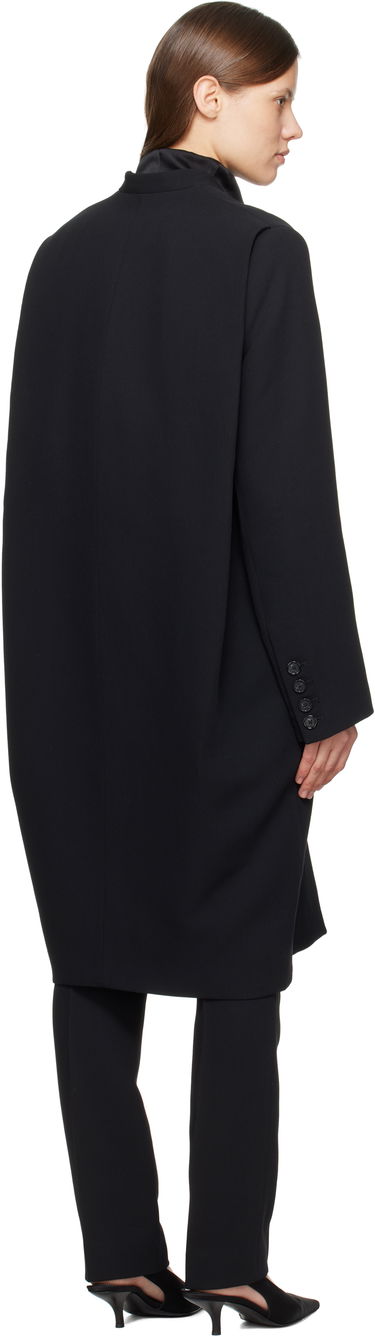 Trenčkot TOTEME TOTEME Deep Pleat Coat Črna | 251-WRO4312-FB0336, 2