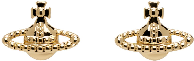 Uhani Vivienne Westwood Gold-Tone Farah Earrings Kovinski | 62010015-02R001-SM