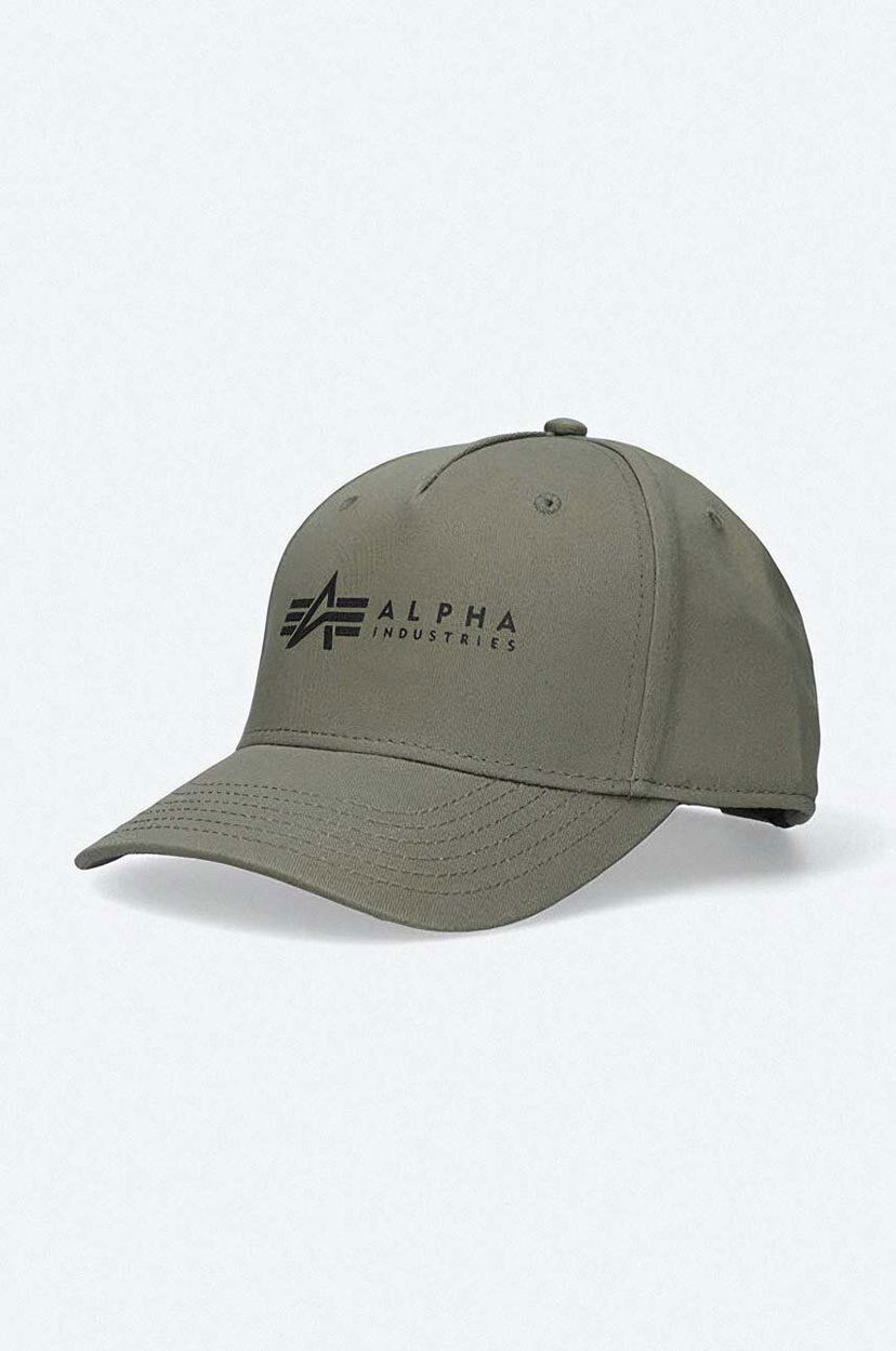 Kapa Alpha Industries Cap With Applique Zelena | 126912.257