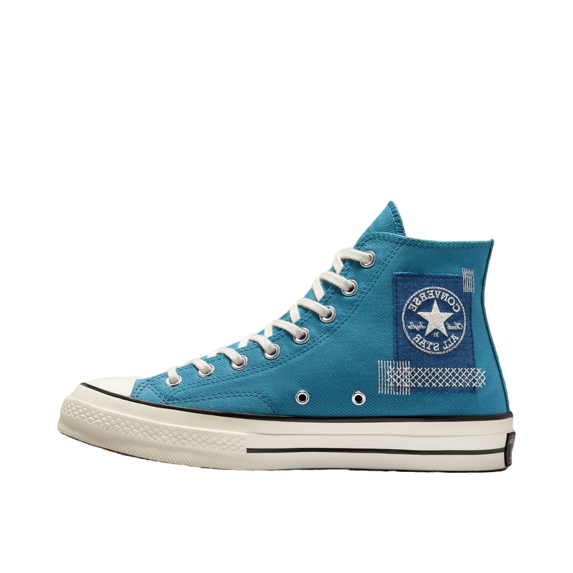 Superge in čevlji Converse Chuck 70 High Patchwork Modra | A00733C