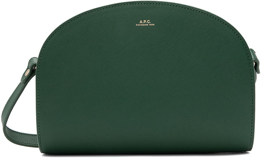 Nahrbtniki in torbe A.P.C. Demi-Lune Zelena | PXBJQ-F61048, 0