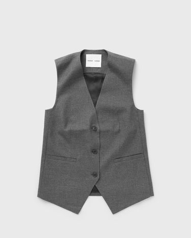 Telovnik Samsoe Samsoe Samsøe & Samsøe Saleni Vest Siva | F24300166-GREY_MEL, 0