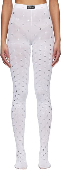 We11done Eyelet Tights