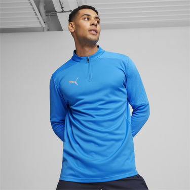 Majica Puma teamFINAL Training 1/4 Zip Top Modra | 658551-02, 2