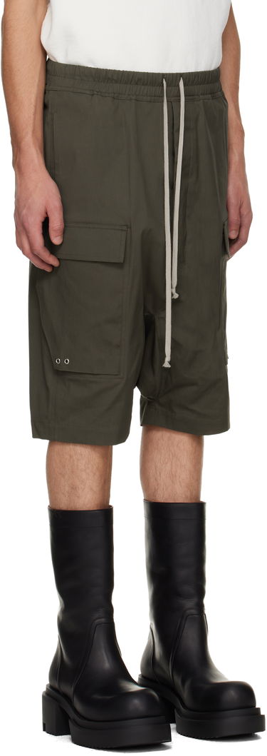 Kratke hlače Rick Owens Rick Owens Concordians Cargo Pods Shorts Črna | RU02E1389 TE, 4