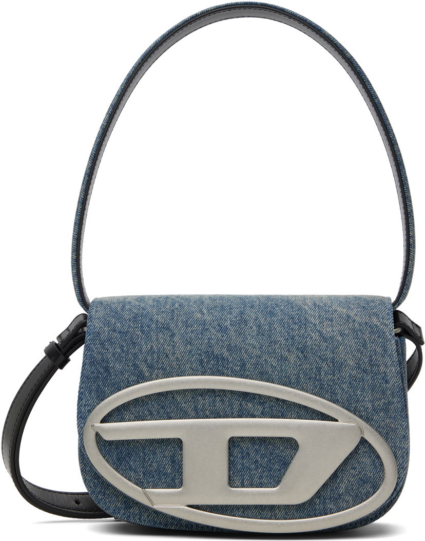 Torbica Diesel Diesel 1DR Denim Shoulder Bag Modra | X08396 P1730