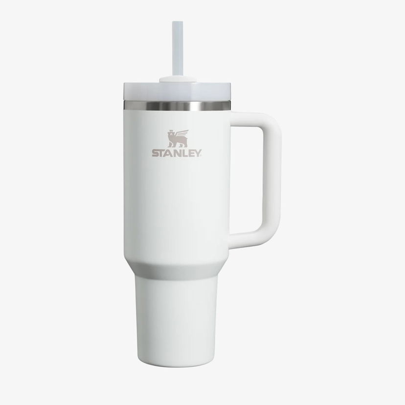 Steklenica za pitje Stanley Quencher H2.O FlowState Tumbler 40oz Bela | 10-10824-803