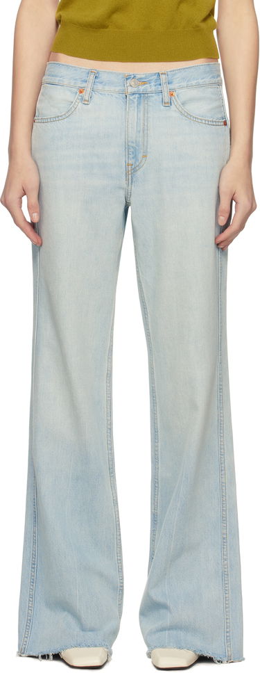 Kavbojke RE/DONE Re/Done 'The Californian' Wide-Leg Jeans Modra | 168-03WCALIJN, 0