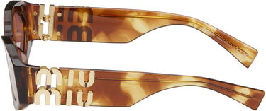 Sončna očala Miu Miu Miu Miu Glimpse Oval Sunglasses Rjava | 0MU 11WS 8056262086797, 2