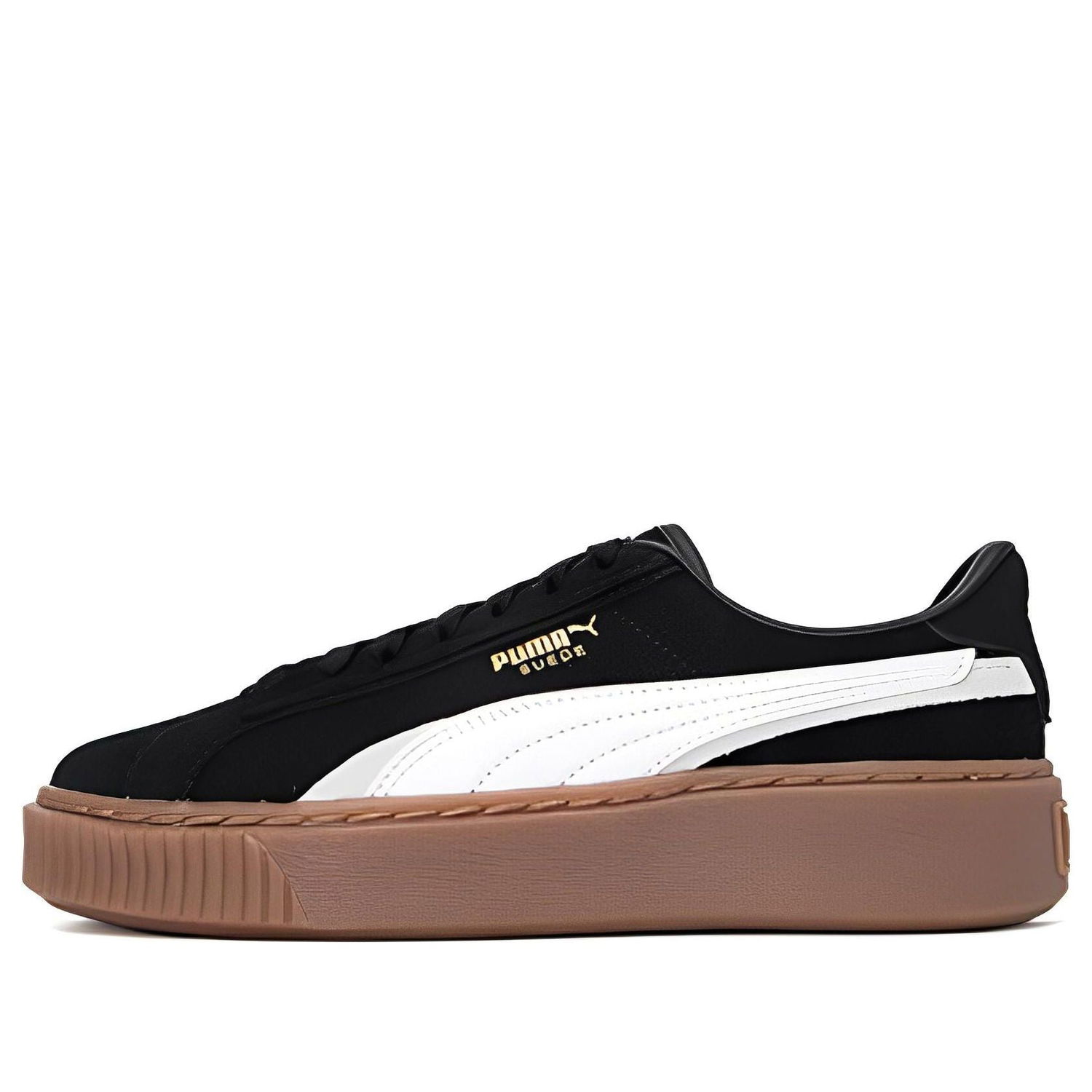 Superge in čevlji Puma Platform Suede Črna | 395225-04, 0