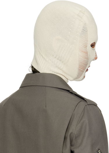 Oblačila Rick Owens Rick Owens Hollywood Skull Balaclava Bež | RR01E5477 KGRIDM, 2