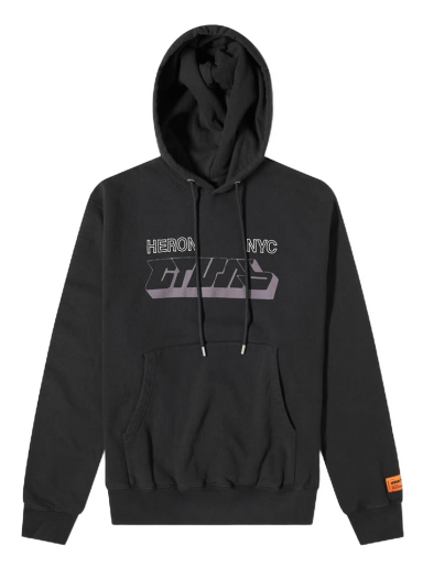 Pulover HERON PRESTON CTNMB Spray Hoodie Črna | HMBB024F22JER0081009