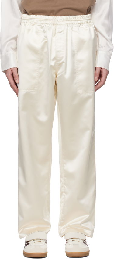 Trenirka Bode Bode Candyfloss Satin Track Pants Bela | MRS25BT010, 0