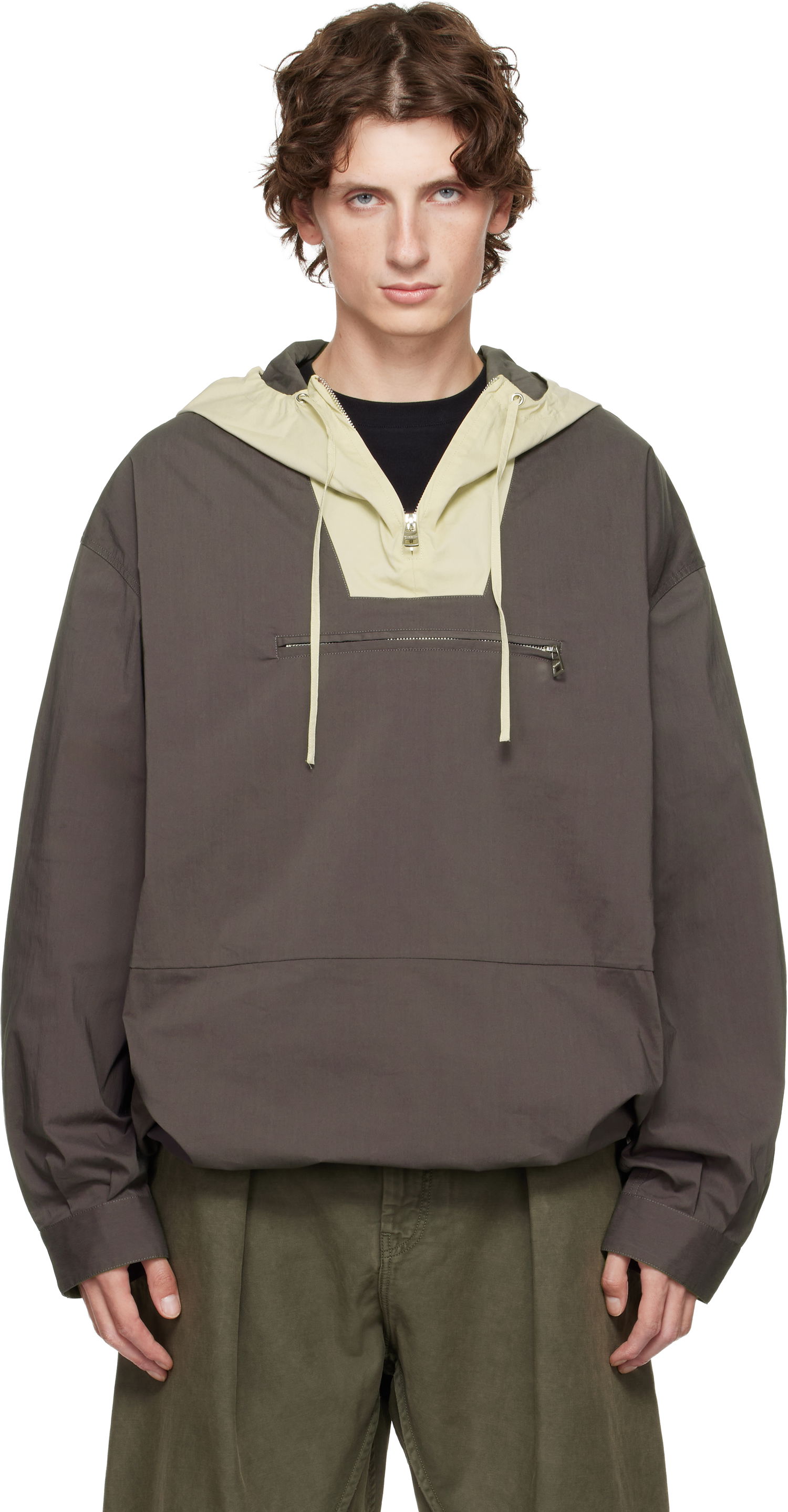 Vetrovka JW Anderson JW Anderson Contrast Hood Jacket Večbarvna | JK0392-PG1838, 0