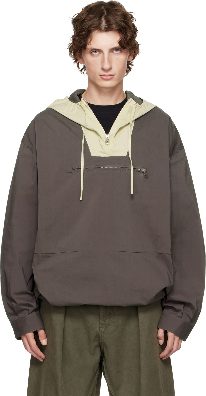 Vetrovka JW Anderson JW Anderson Contrast Hood Jacket Večbarvna | JK0392-PG1838