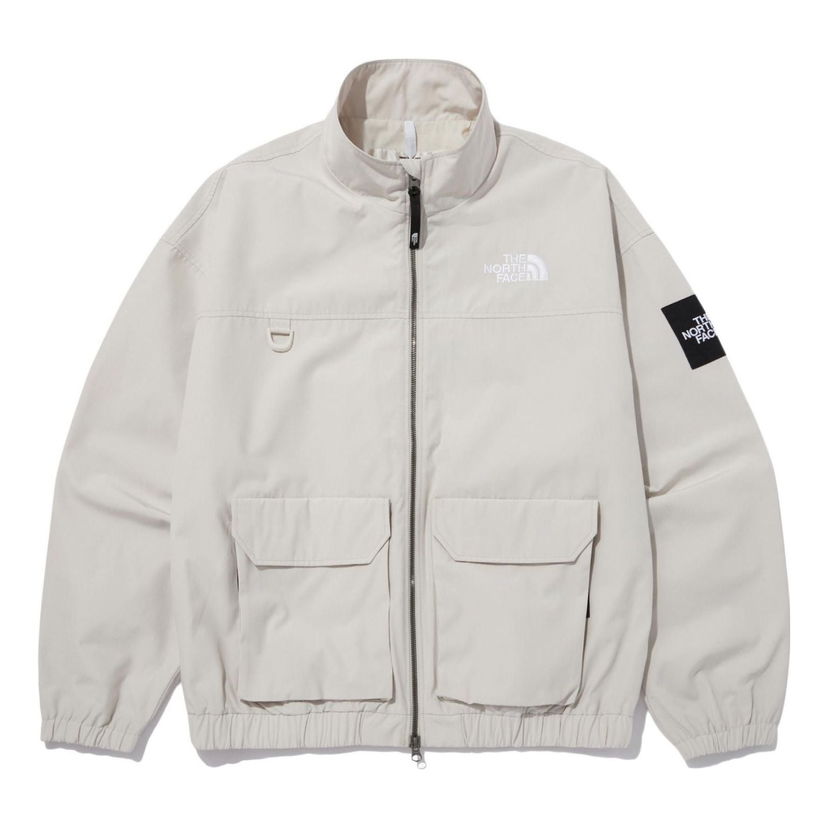 Vetrovka The North Face Logo Crop Jacket Bež | NJ3BN51K