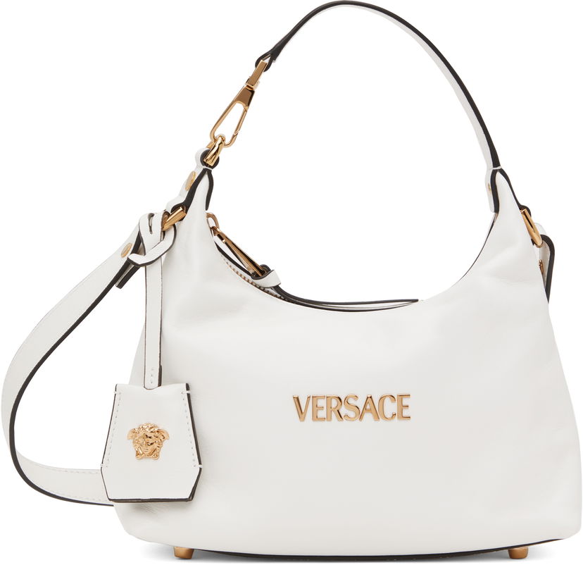 Torbica Versace Versace Tag Shoulder Bag Bela | 1018302_1A13171_1W56V