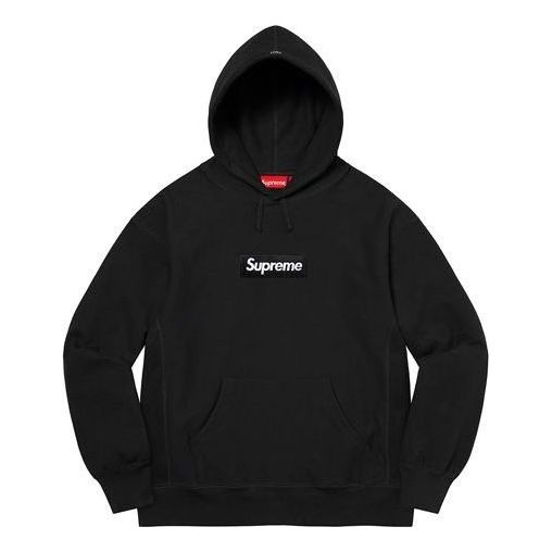 Pulover Supreme Box Logo Graphic Print Hoodie Črna | SUP-FW21-353