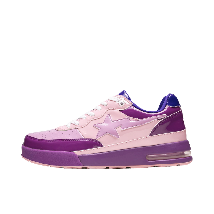 Superge in čevlji BAPE A Bathing Ape Bape Sta Low Purple Pink Lila | 0607FS-034