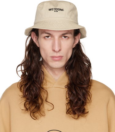Klobuk We11done We11done 1506 Bucket Hat Bež | WD-AH3-22-420-U-BG, 0