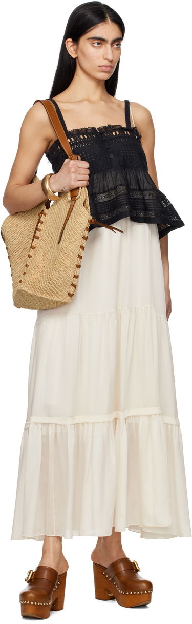 Tote bag ISABEL MARANT Isabel Marant Tampa Raffia Tote Bež | PM0066FA-C1X07M, 3