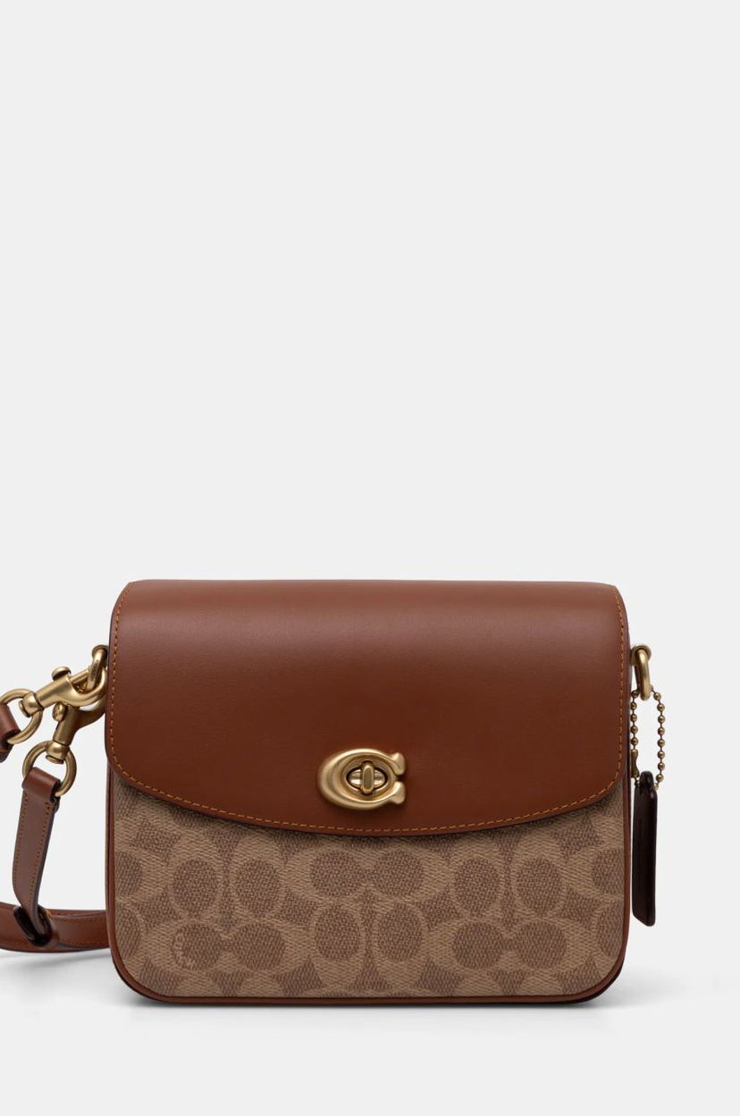 Torba za čez ramo Coach Coach Cassie 19 Crossbody Bag Rjava | CV436