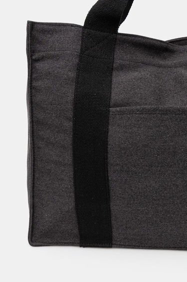 Tote bag Samsoe Samsoe SALUCAS Canvas Tote Bag Črna | U24400010, 2