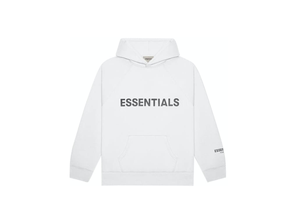 Pulover Fear of God Essentials S20 Hoodie Bela | 0192 25050 0192 010, 0