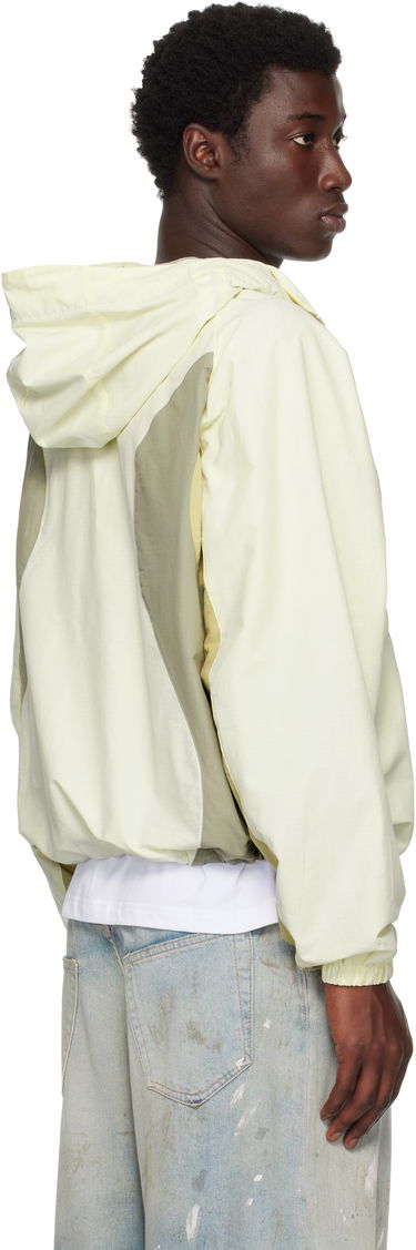 Vetrovka Dime Dime Tech Windbreaker Jacket Rumena | DIMESU253WHT, 2