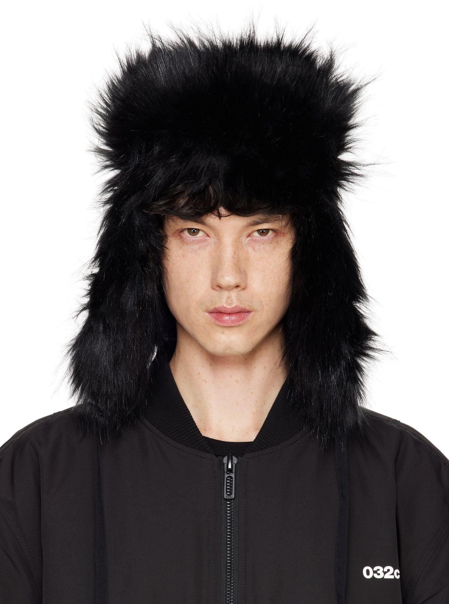 Klobuk 032C Trapper Aviator Hat Črna | F24-UAW-3204-000, 0
